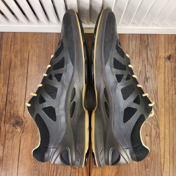 ECCO Biom Fjuel Racer Sneakers Mens Size 8.5 EU 42 Black Running Walking Shoes